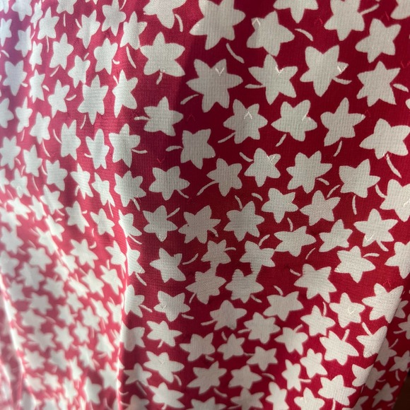 👗Fabolous Vintage Dress by Carnival! Snap Deep V Neckline with Ruffled Trim - Picture 9 of 9